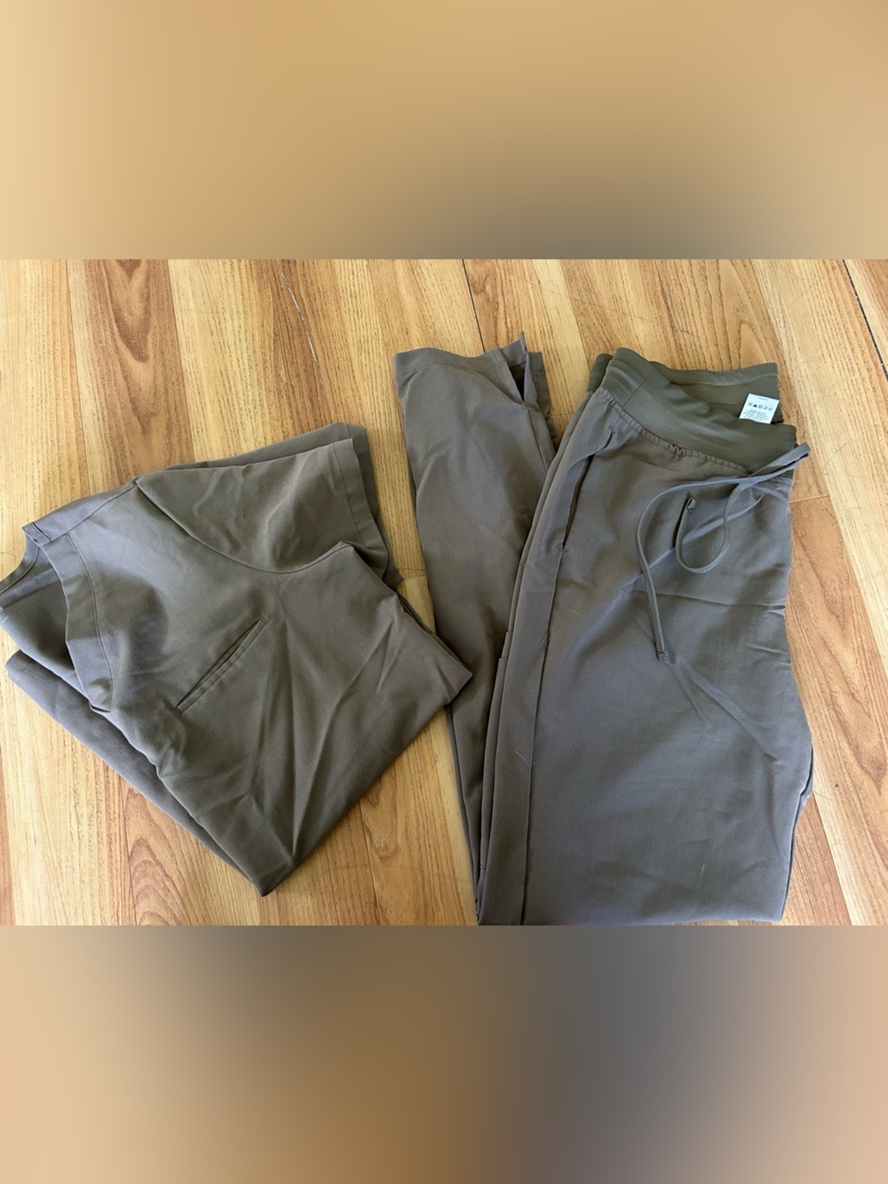 Everyday Olive Joggers - Women's Lightweight Drawstring Pants